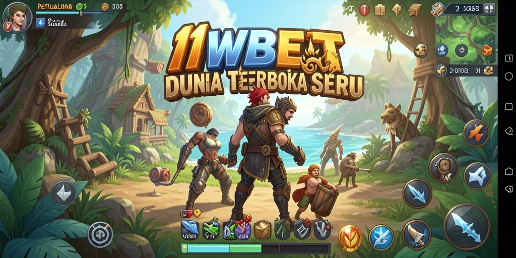 Tampilan gameplay seru dari dunia terbuka 11WBET