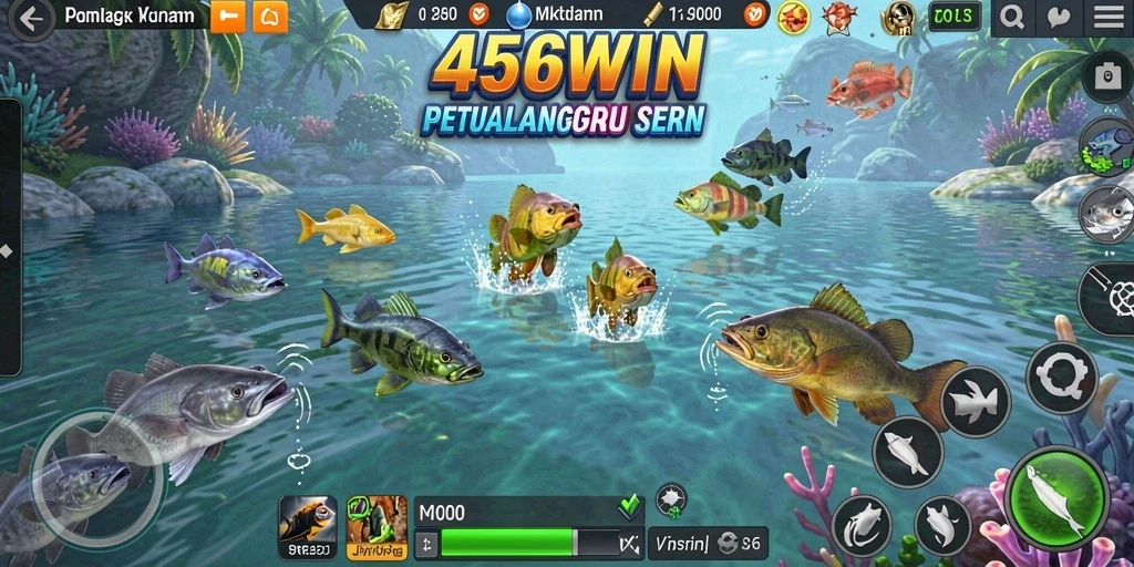 Screenshot gameplay seru Tembak Ikan di 456WIN.
