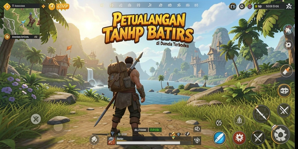 Screenshot gameplay <strong>6SVIP</strong> menampilkan eksplorasi dunia terbuka yang menakjubkan.