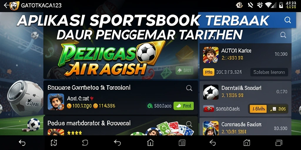 Tampilan gameplay menarik dari aplikasi Sportsbook GATOTKACA123.