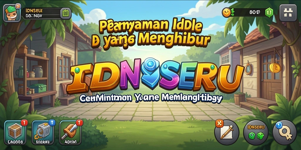Tampilan gameplay IDNSERU yang menawan dan interaktif.