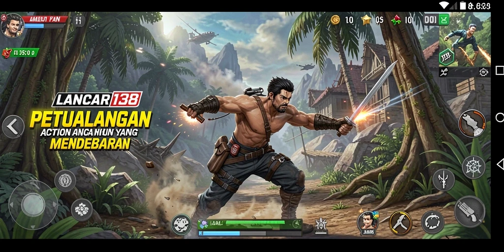 Tampilan gameplay penuh aksi di LANCAR138 yang mendebarkan.
