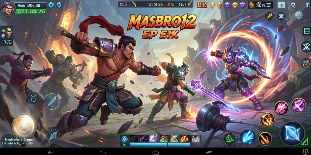 Tangkapan layar utama dari gameplay seru di MASBRO12.