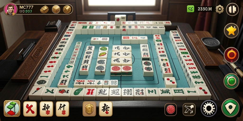 Gameplay seru mahjong dalam MC777 yang menarik perhatian.