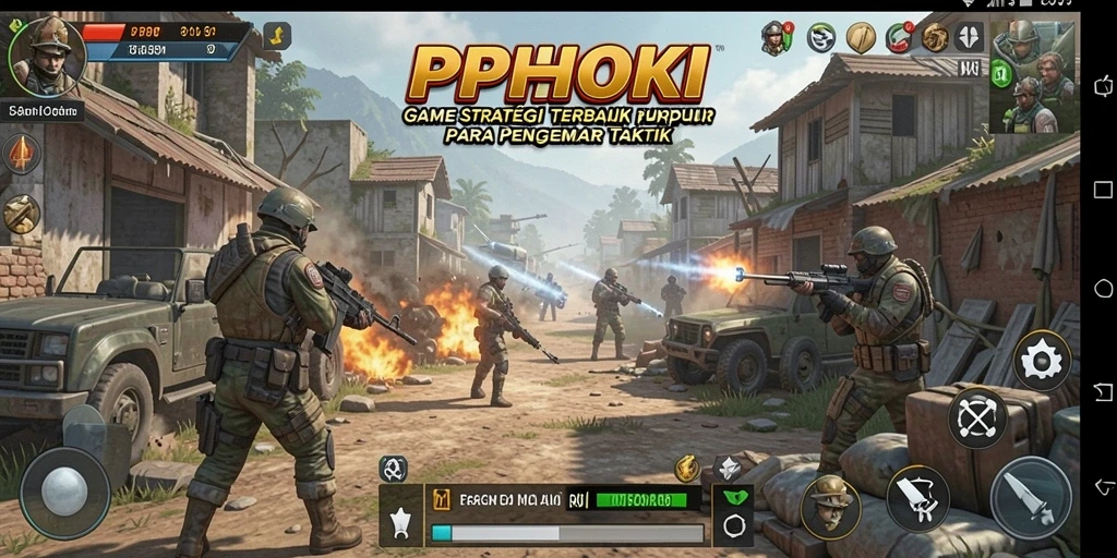 Tampilan gameplay PPHOKI yang seru dan mendebarkan
