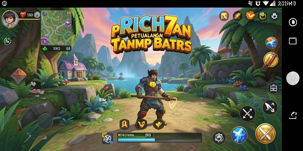 Gameplay RICH7 yang menantang dan seru dengan berbagai teka-teki.