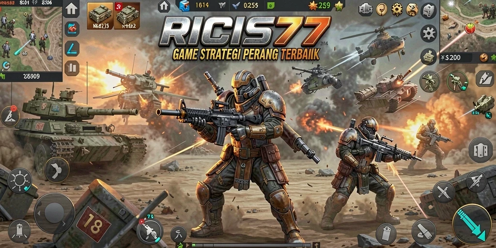 Tampilan gameplay RICIS77 yang mendebarkan dan penuh strategi.