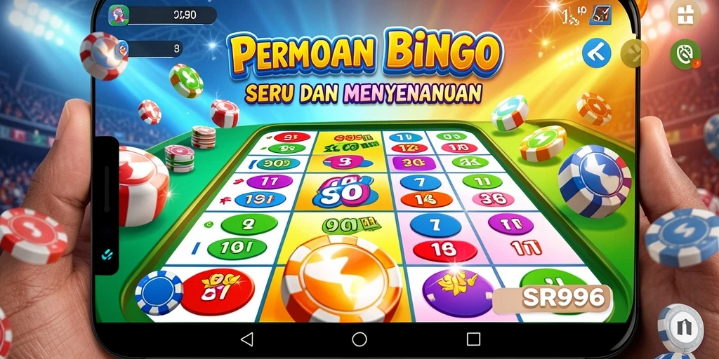 Tampilan gameplay Bingo yang seru dan penuh warna dari SR996.