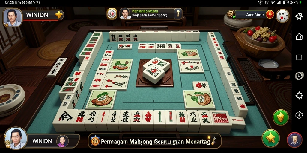 Menampilkan gameplay Mahjong yang seru dan menarik.