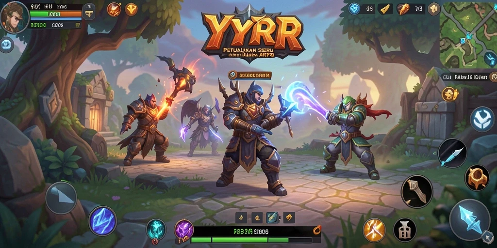 Gameplay seru YYRR yang menawarkan petualangan menyenangkan.
